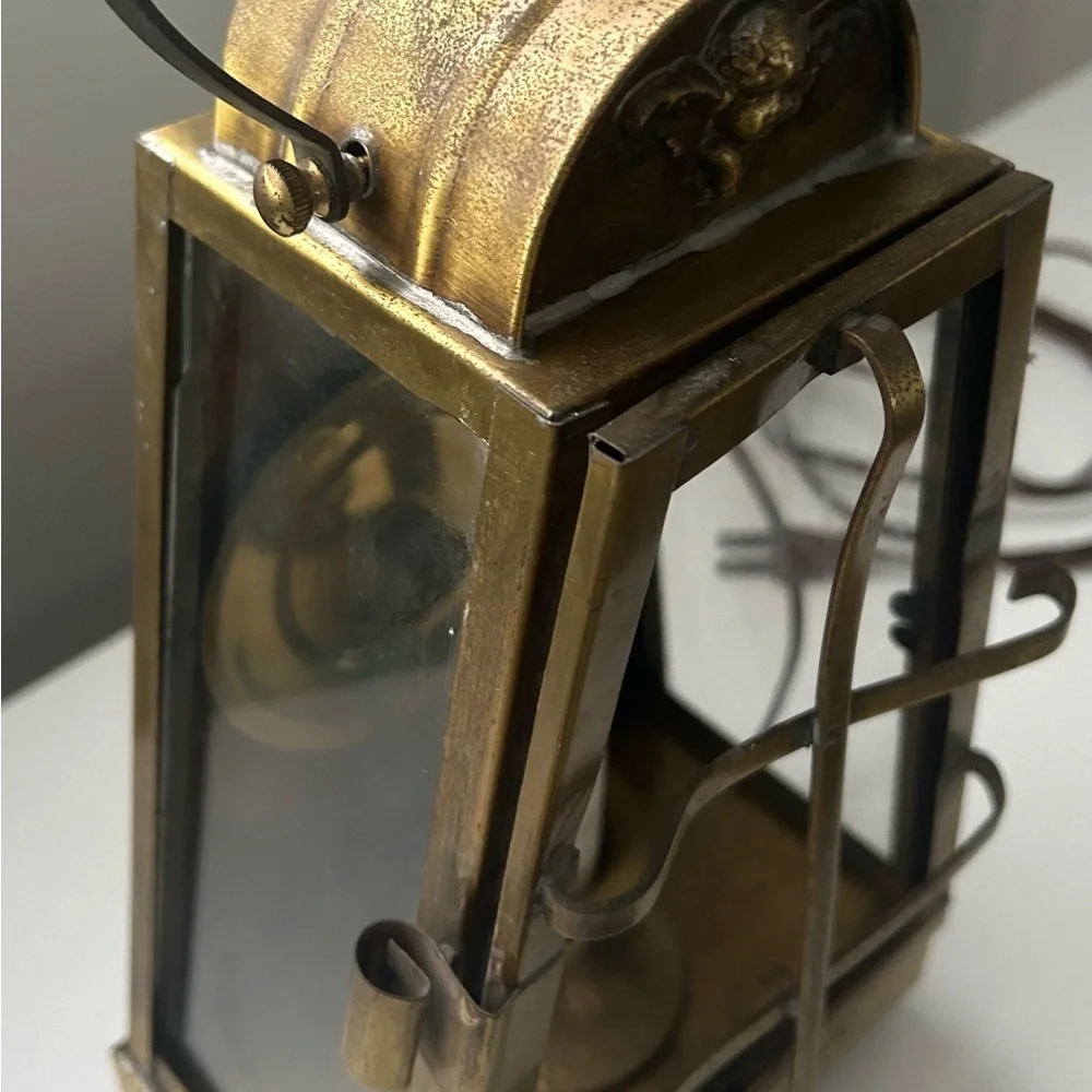 Vintage rare African Queen brass ship lantern